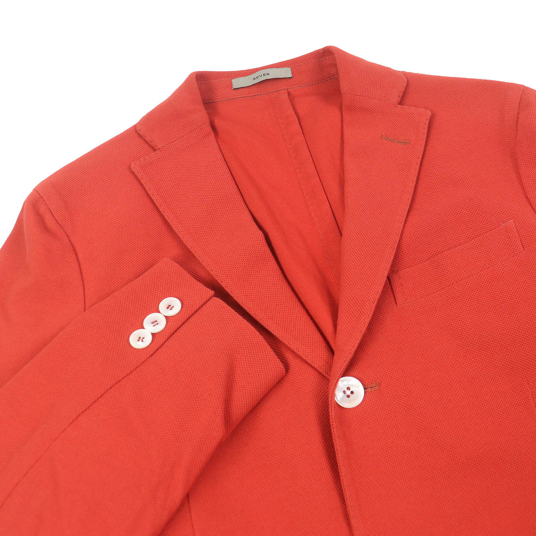 Great BOGLIOLI Jacket DOVER Single unconstructed jacket Red series cotton mens