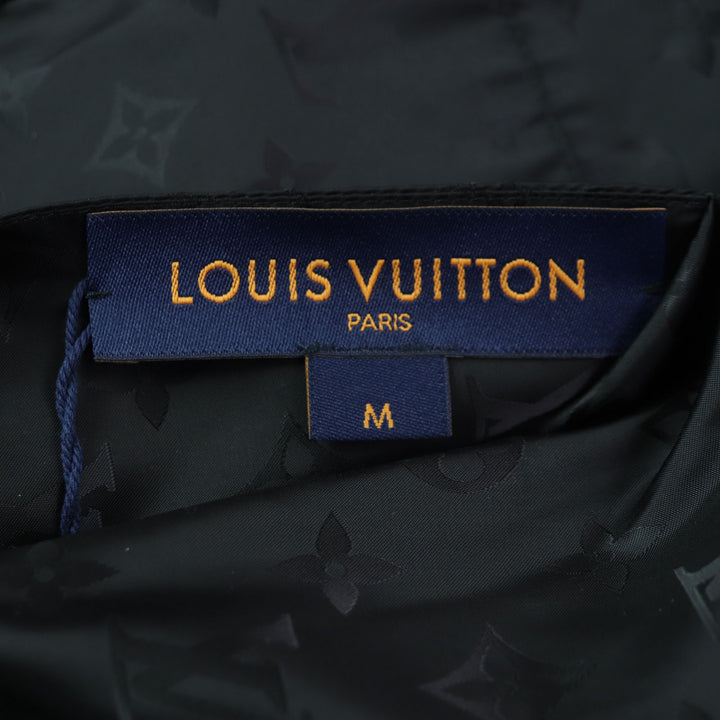Great LOUIS VUITTON Bomber jacket black cotton mens M