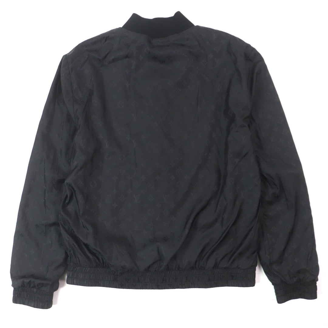 Great LOUIS VUITTON Bomber jacket black cotton mens M