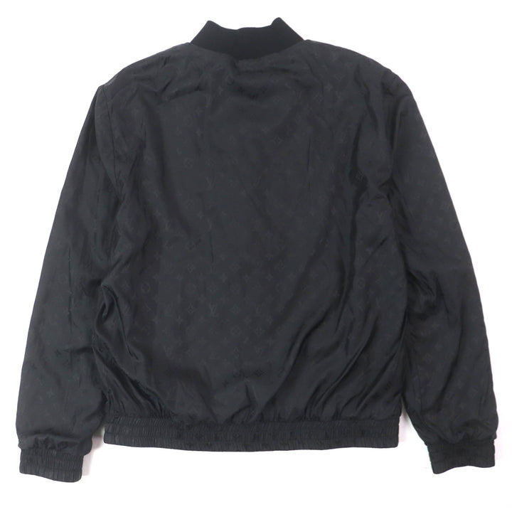 Great LOUIS VUITTON Bomber jacket black cotton mens M