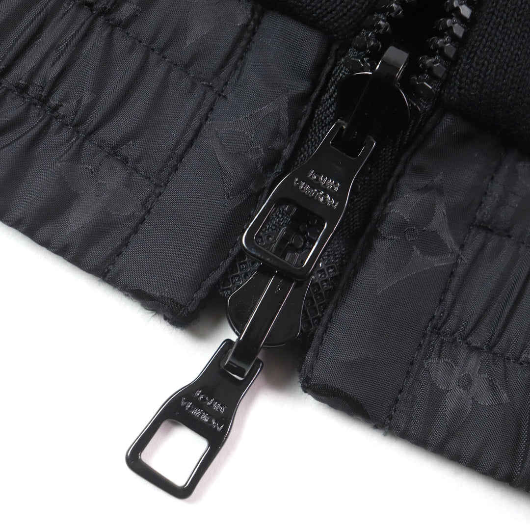 Great LOUIS VUITTON Bomber jacket black cotton mens M