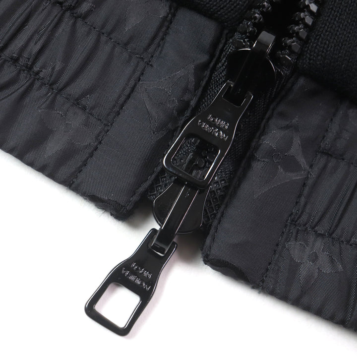 Great LOUIS VUITTON Bomber jacket black cotton mens M