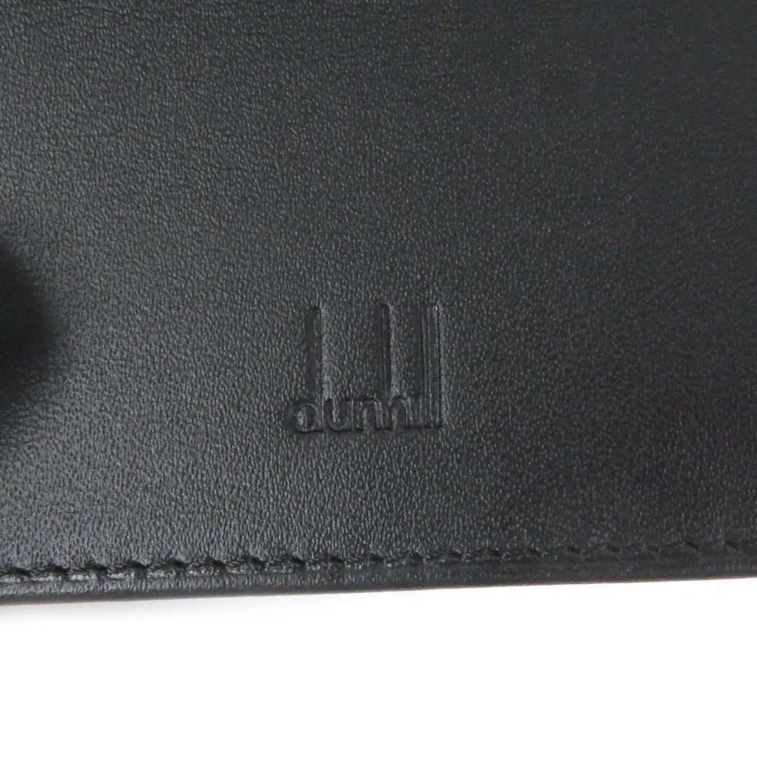 Excellent Dunhill Card Case MICRO D-EIGHT Micro D-Eight Business Card Holder black leather mens