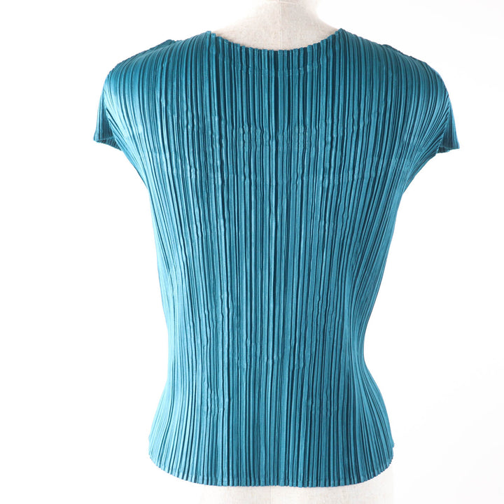 Excellent PLEATS PLEASE T-shirt Insect motif short sleeve Blue 3 PP33-JK642