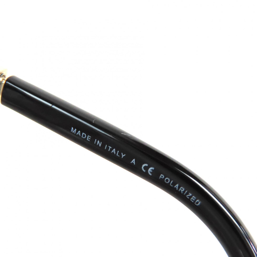 Excellent CHANEL sunglasses COCO Mark Frame: gold black Women 4274Q C395/T8
