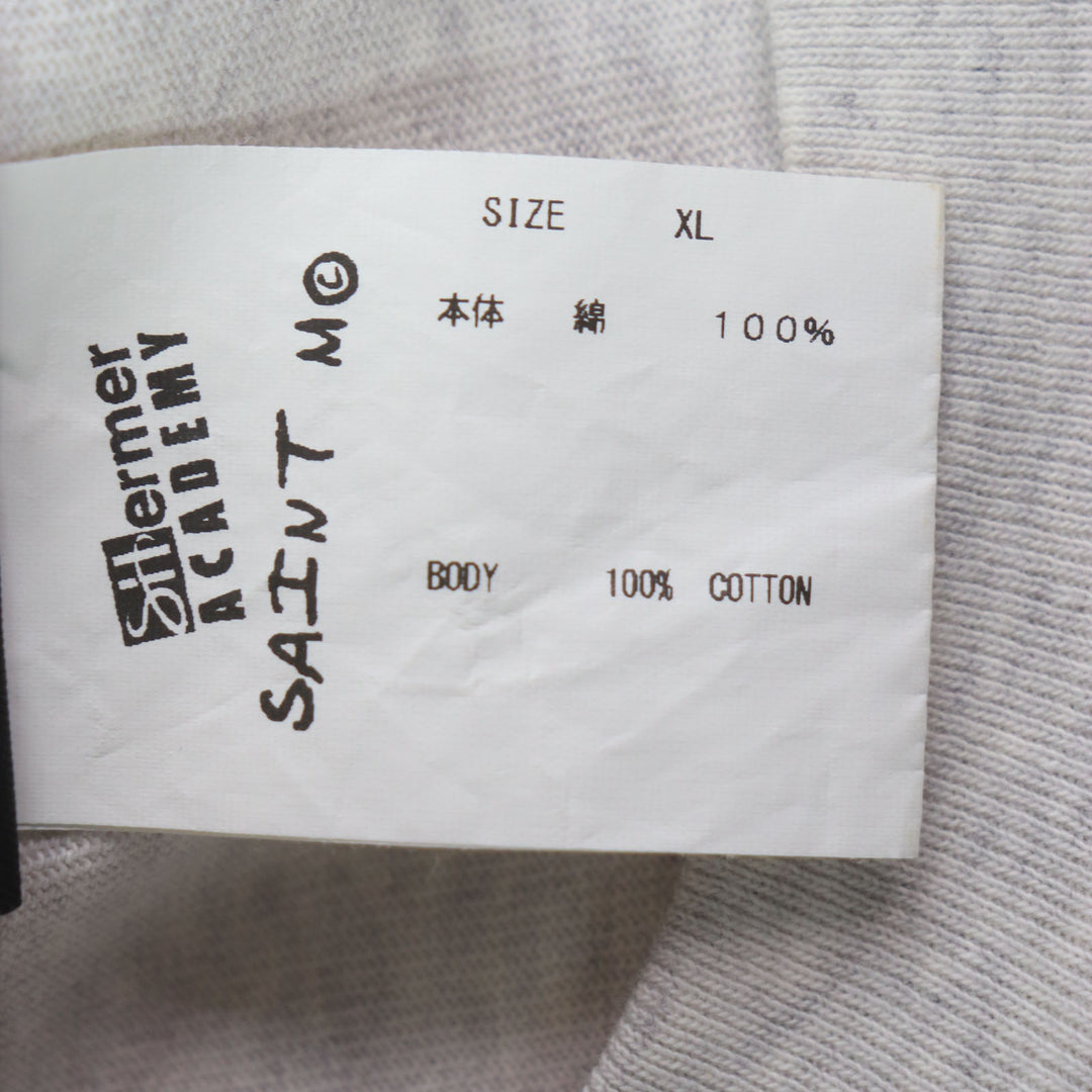 Great SAINT Mxxxxxx SHERMER ACADEMY Short sleeve T-shirt Vintage Crew Neck XL