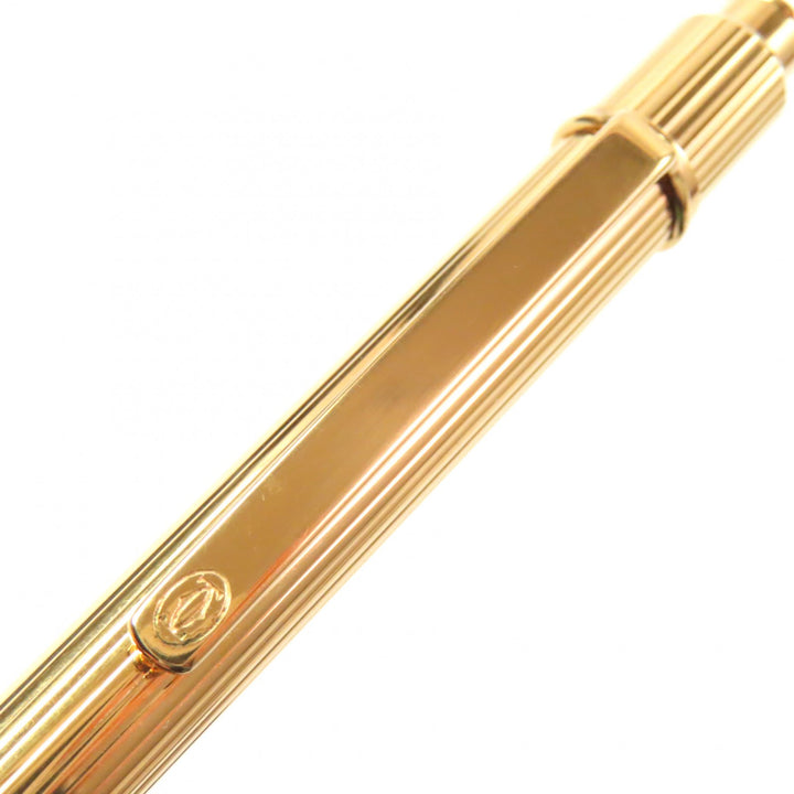 Very Good Cartier mechanical pencil Must de Cartier gold mens