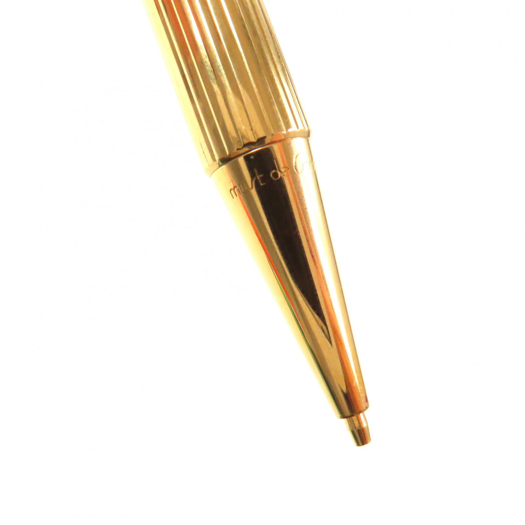 Very Good Cartier mechanical pencil Must de Cartier gold mens
