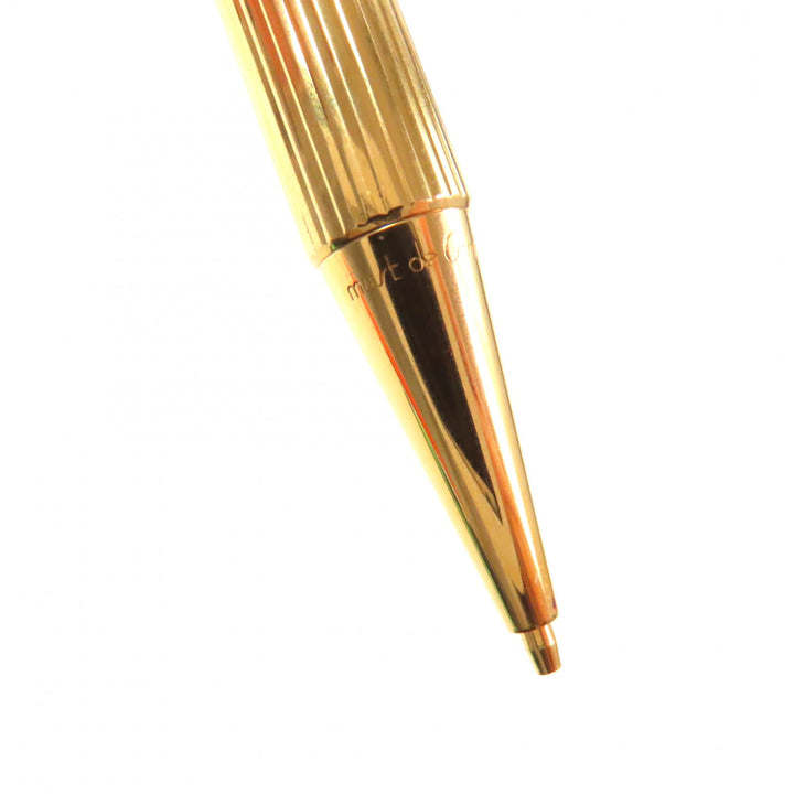 Very Good Cartier mechanical pencil Must de Cartier gold mens