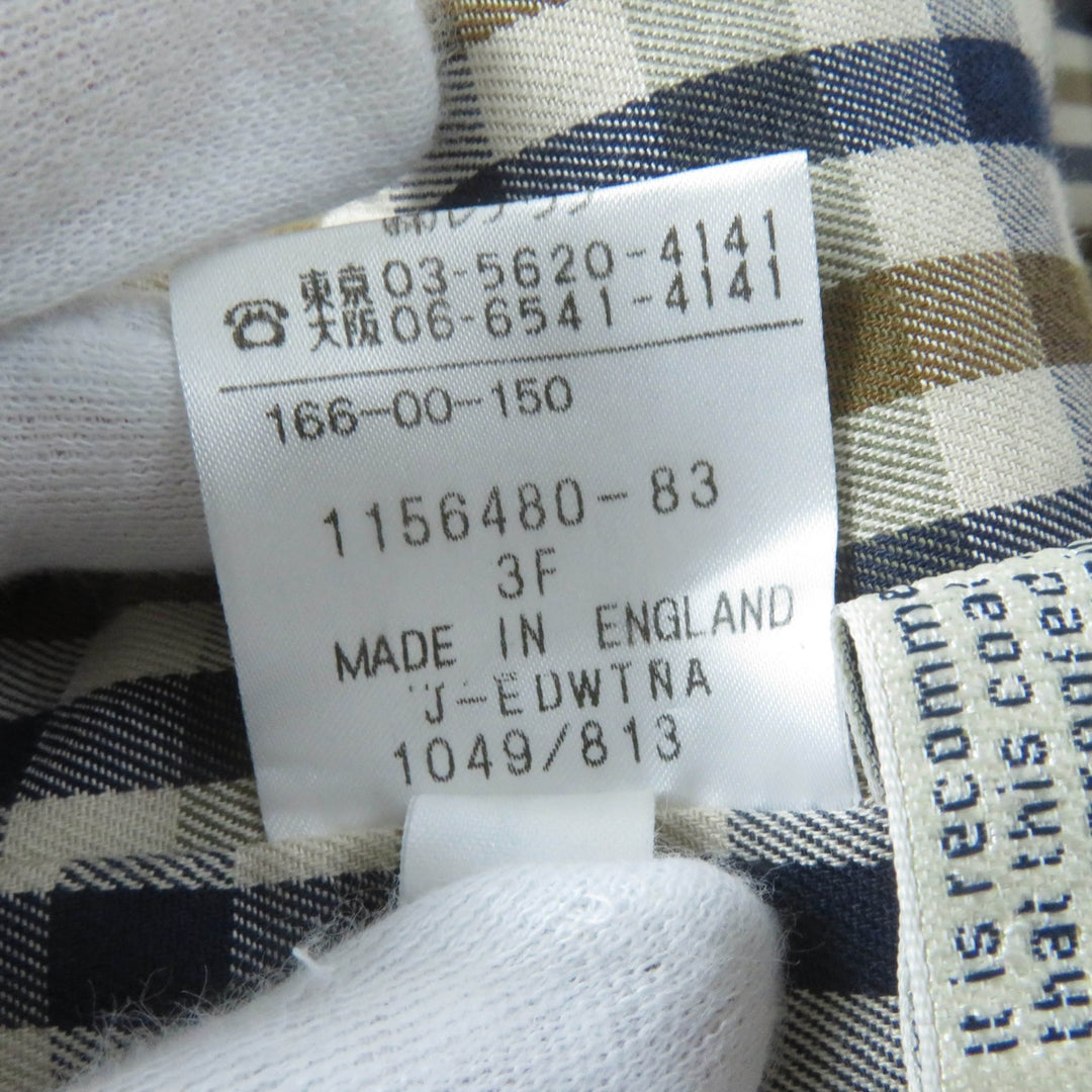 Excellent Aquascutum coat Belted closure beige cotton Women