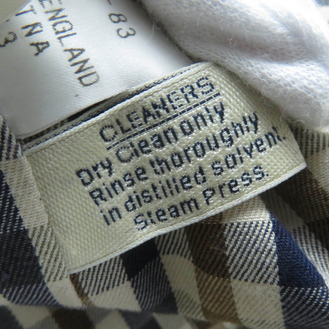 Excellent Aquascutum coat Belted closure beige cotton Women