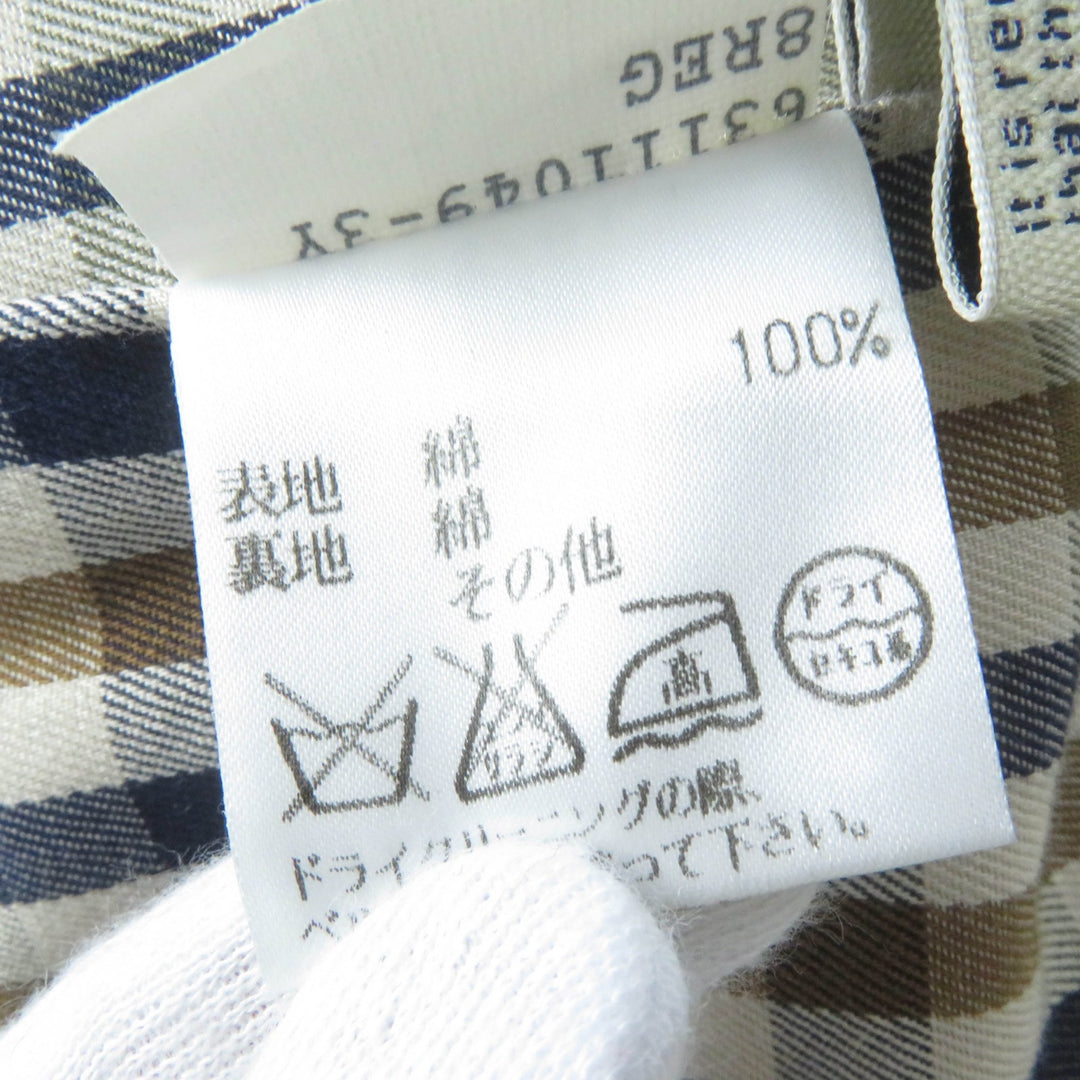 Excellent Aquascutum coat Belted closure beige cotton Women