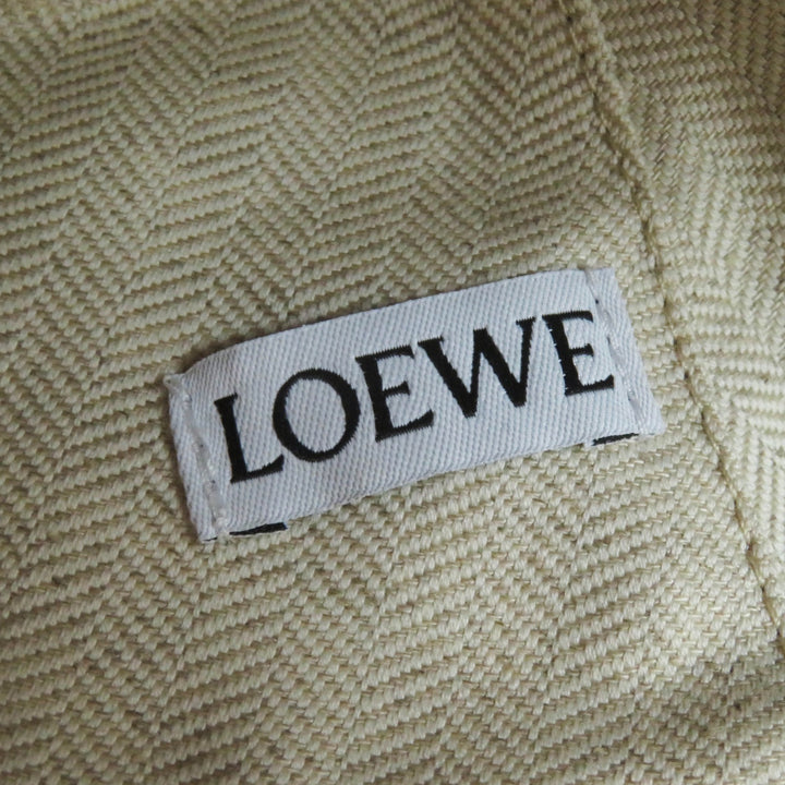 Excellent LOEWE hat Fisherman hat/bucket with anagram patch terracotta