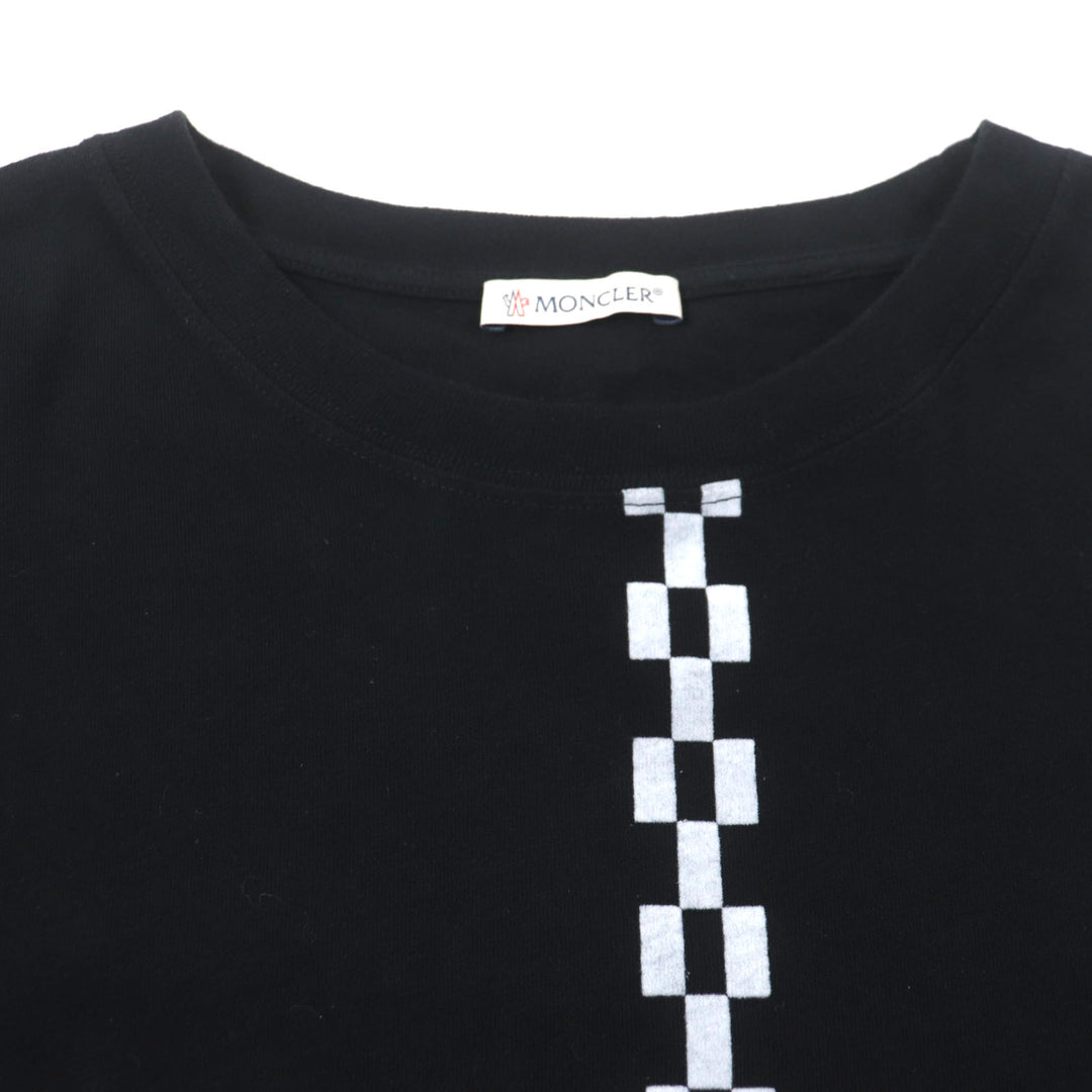 Great MONCLER GENIUS 7 MONCLER FRAGMENT T-shirt Short Sleeve black cotton mens S