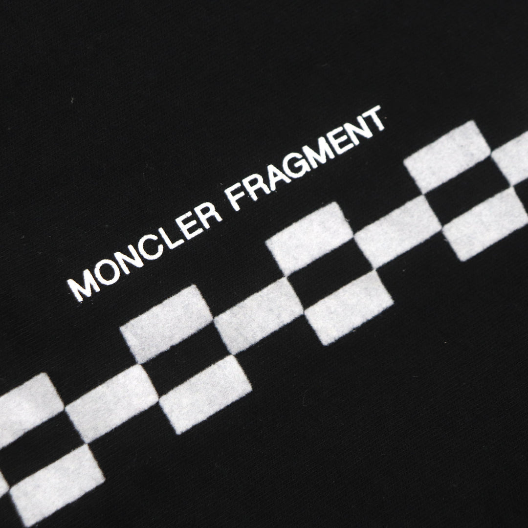 Great MONCLER GENIUS 7 MONCLER FRAGMENT T-shirt Short Sleeve black cotton mens S