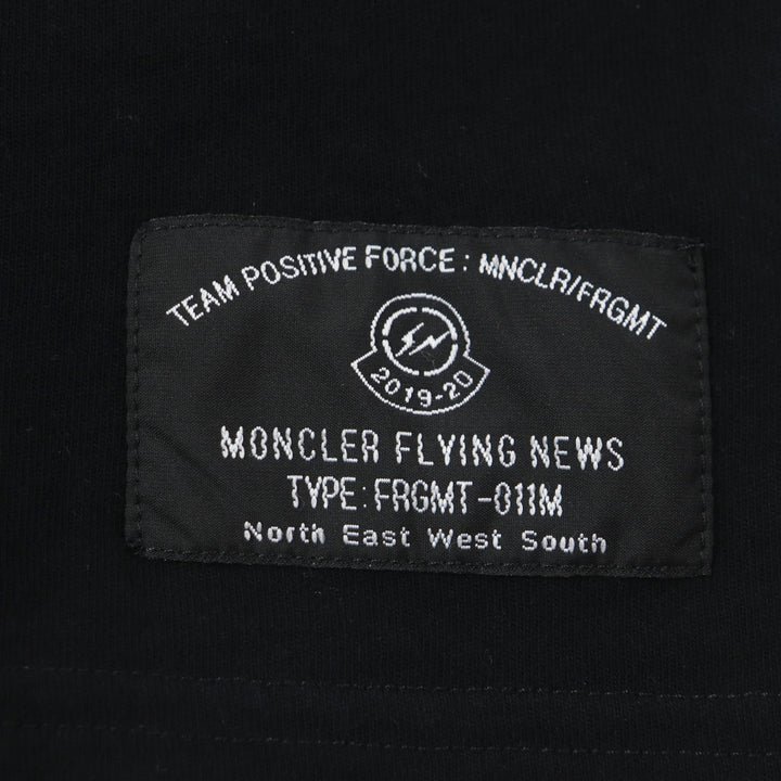 Great MONCLER GENIUS 7 MONCLER FRAGMENT T-shirt Short Sleeve black cotton mens S