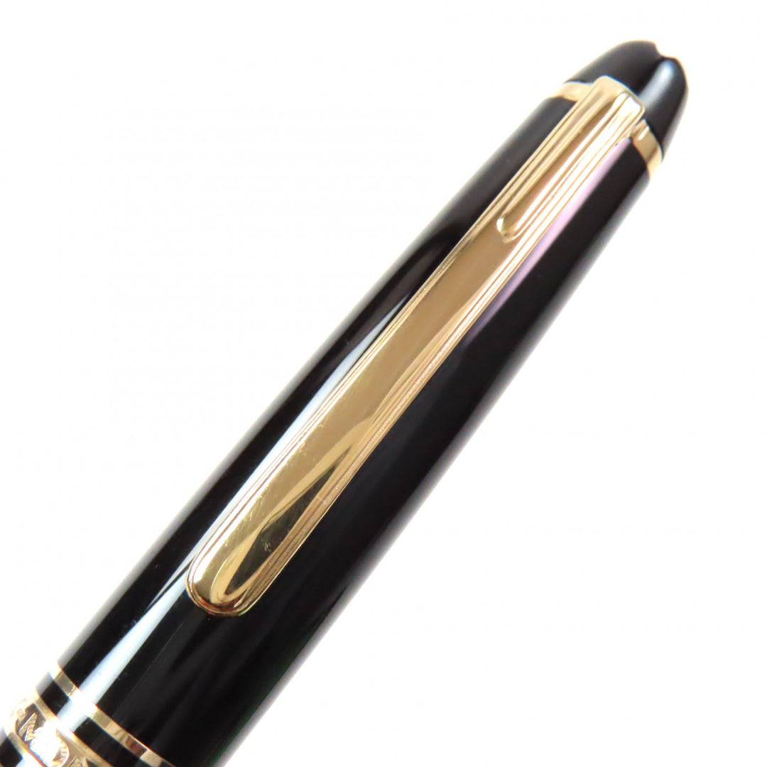 MONTBLANC fountain pen Meisterstück Classic white star Black gold 14K mens