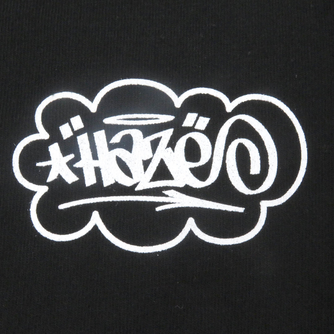 Pristine Sacai Short sleeve T-shirt Eric Haze graphic print black cotton mens 0 23-0466S