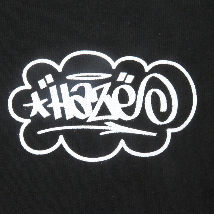 Pristine Sacai Short sleeve T-shirt Eric Haze graphic print black cotton mens 0 23-0466S
