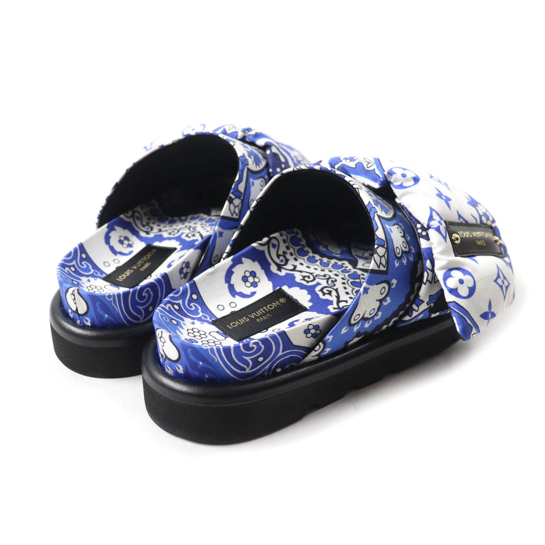 Excellent LOUIS VUITTON Sandals Slippers Pillow Comfort Flat Sandals Women 36