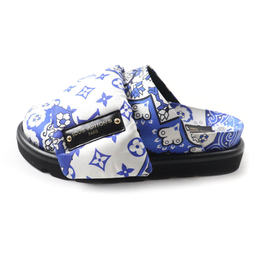 Excellent LOUIS VUITTON Sandals Slippers Pillow Comfort Flat Sandals Women 36