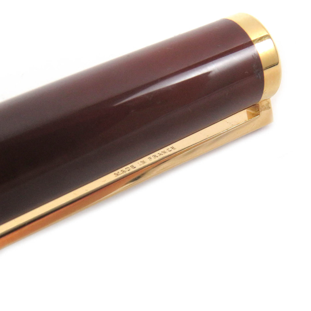Great Dupont fountain pen Montparnasse Cap type brown marble 18K mens