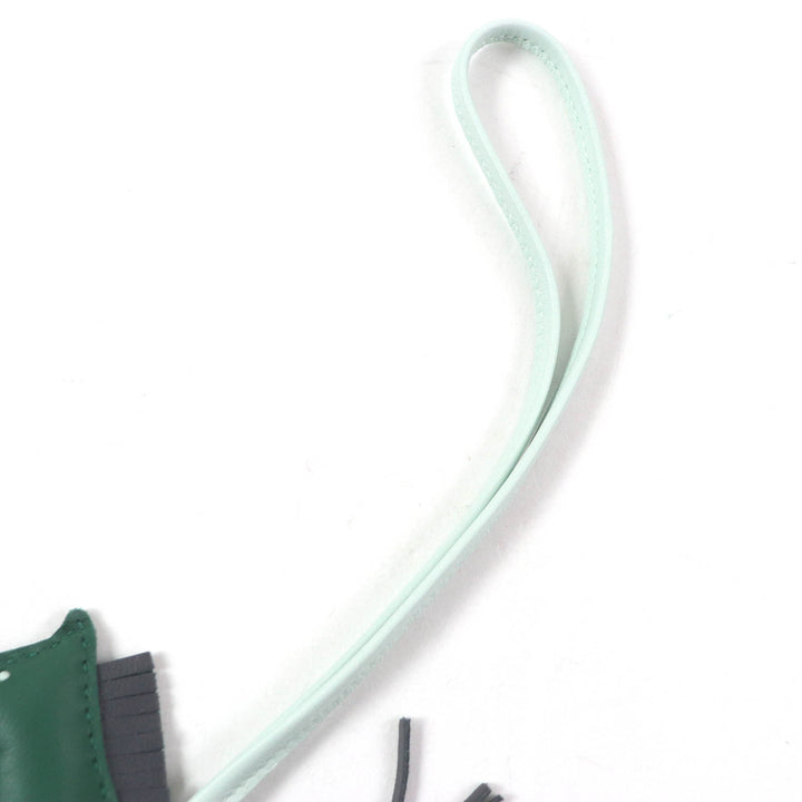 Pristine HERMES strap Rodeo Charm PM Vermoyen Ardoise Vert Peppermint Anyo Miro