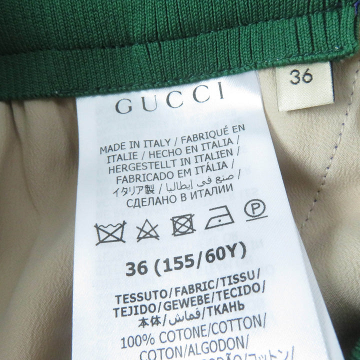 Pristine GUCCI×adidas Shorts Trefoil Web Line multicolor cotton Women 36 703006