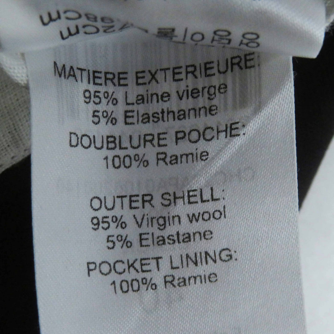 Excellent Chloe Pants black wool Women 40 CHC23APA