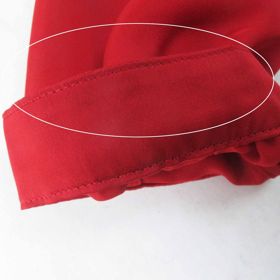 Great Sacai knit Long sleeve knit docking drawstring blouse