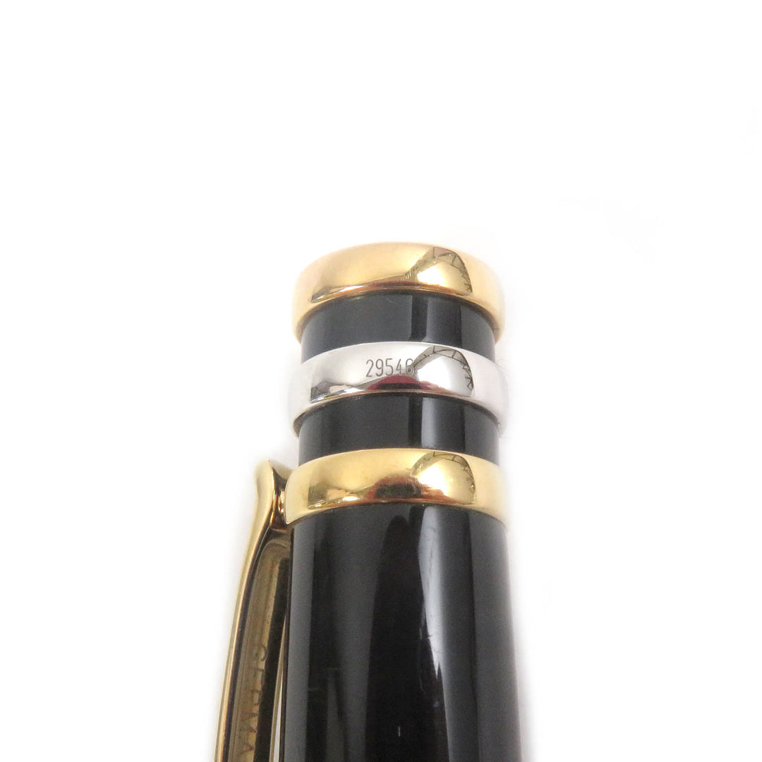 Very Good Cartier Ballpoint pen Trinity Twist Type black mens