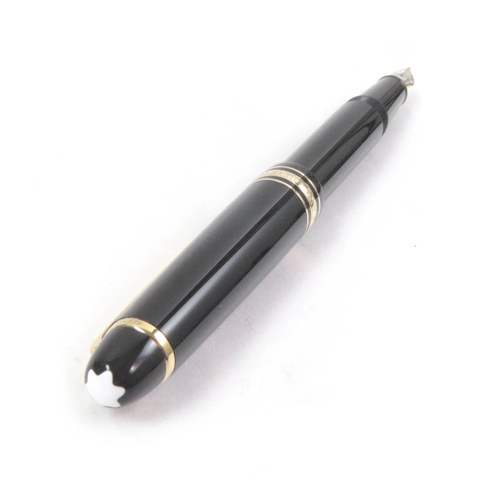 Great MONTBLANC fountain pen Meisterstck 145 Pix Classic Chopin Black gold 14K mens