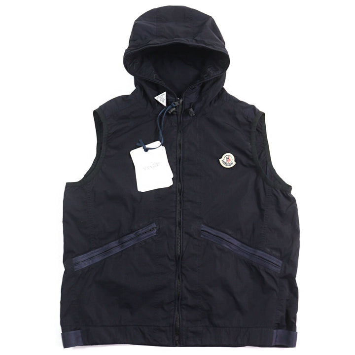 Pristine MONCLER Best TOUQUES GIUBBOTTO Navy Nylon mens 4 F10911A72160 53705