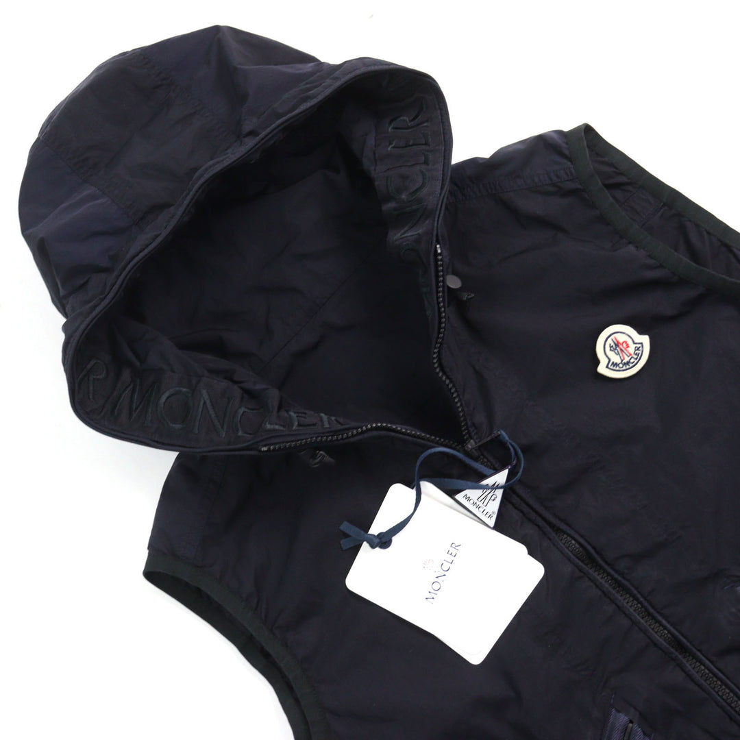 Pristine MONCLER Best TOUQUES GIUBBOTTO Navy Nylon mens 4 F10911A72160 53705