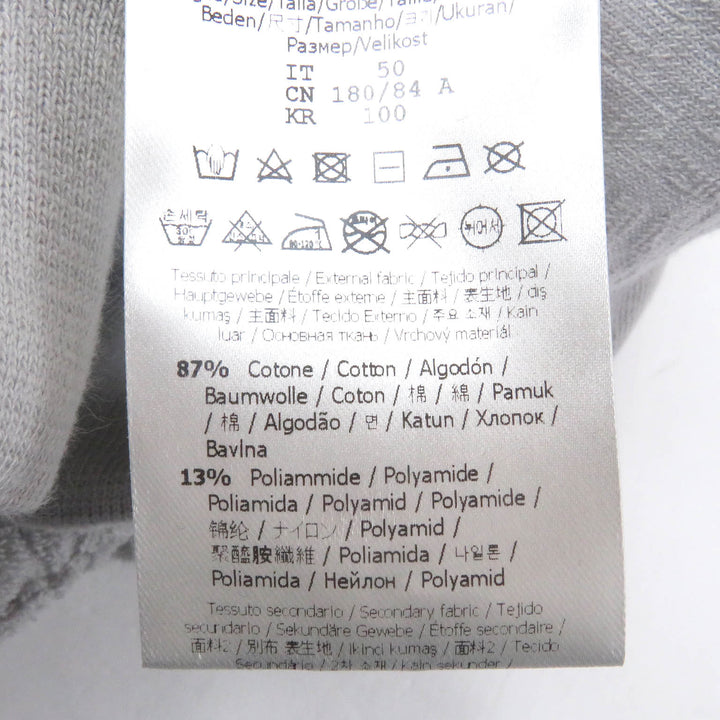 Excellent FENDI×MARC JACOBS Shorts Embossed logo pile easy pants gray 50 FB0689