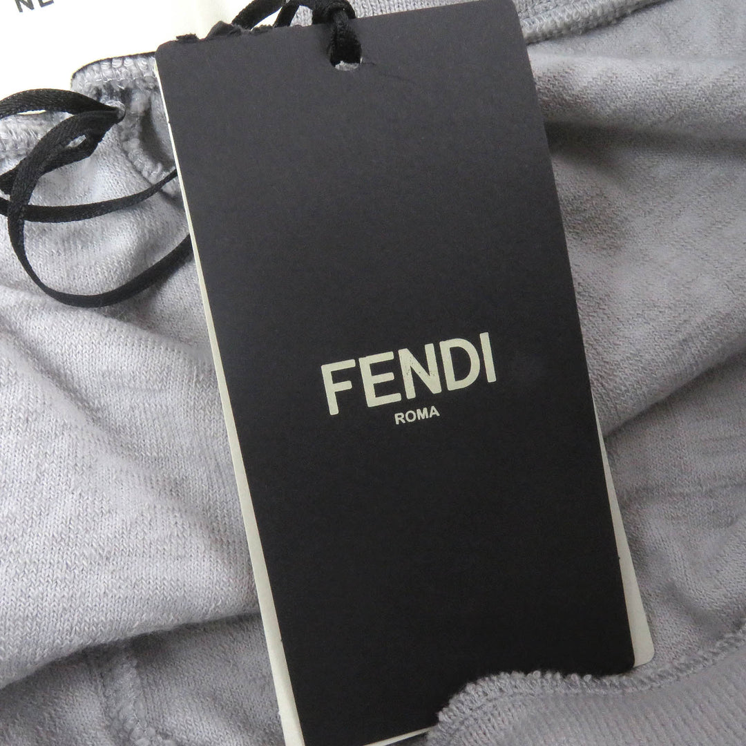 Excellent FENDI×MARC JACOBS Shorts Embossed logo pile easy pants gray 50 FB0689