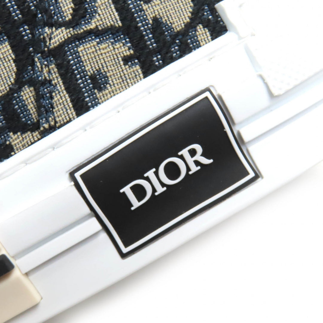 Pristine DIOR High cut sneakers B23 Oblique Logo Black beige mens 43 3SH126ZSA