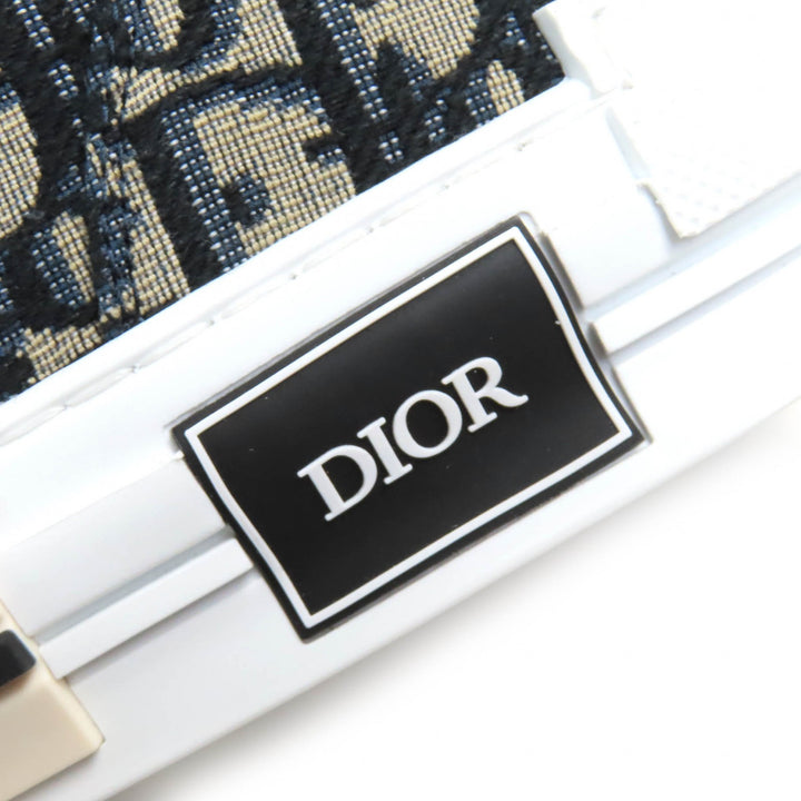 Pristine DIOR High cut sneakers B23 Oblique Logo Black beige mens 43 3SH126ZSA