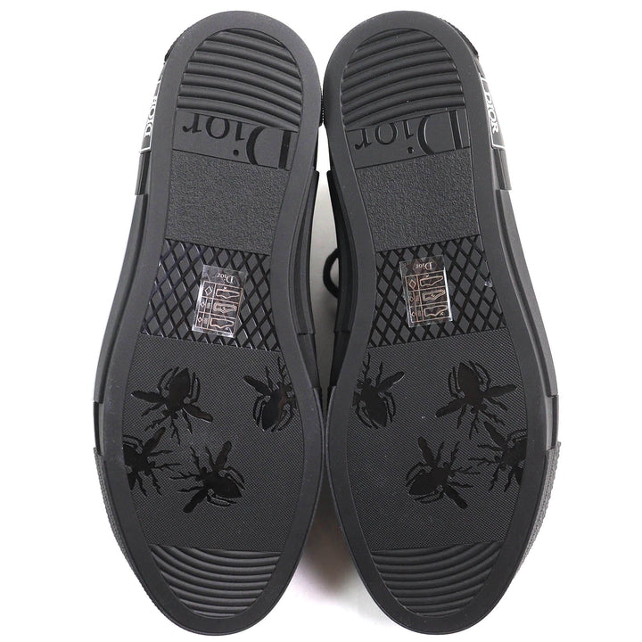 Pristine DIOR High cut sneakers B23 Oblique Logo black mens 43 3SH126ZSA H969