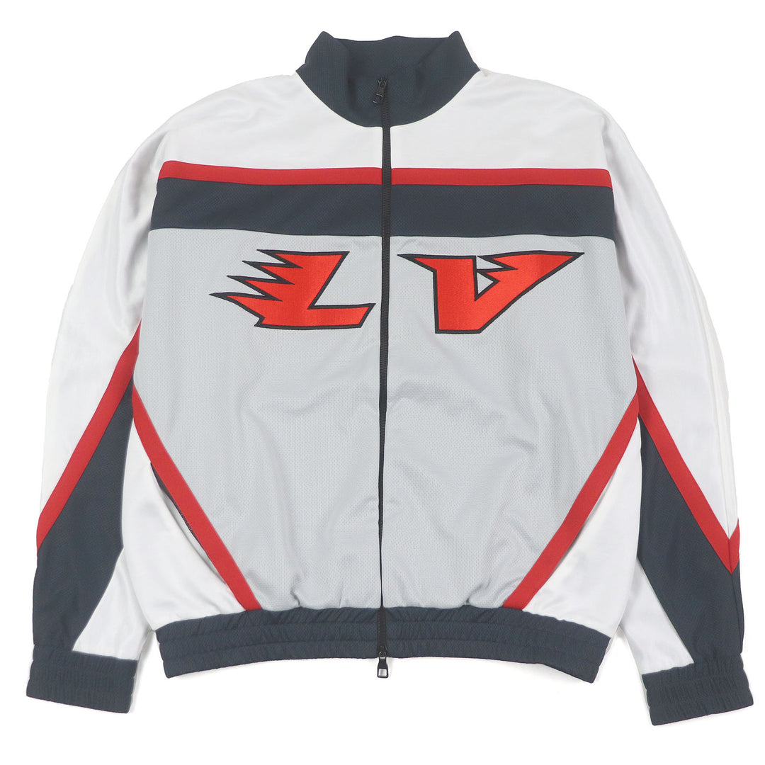 Pristine LOUIS VUITTON Blouson Embellished LV Graphic Hockey Truck blouson gray mens L