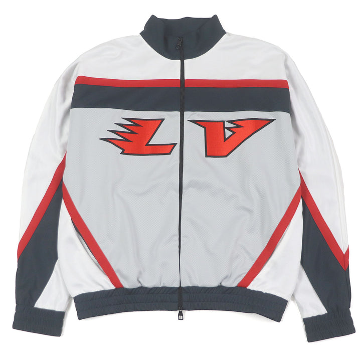 Pristine LOUIS VUITTON Blouson Embellished LV Graphic Hockey Truck blouson gray mens L