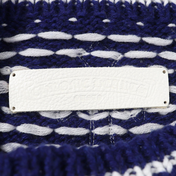 Great CHROME HEARTS sweater Both sleeves have CH plus patches