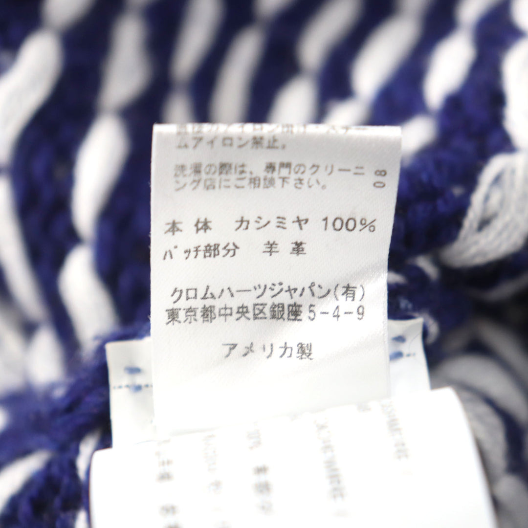 Great CHROME HEARTS sweater Both sleeves have CH plus patches