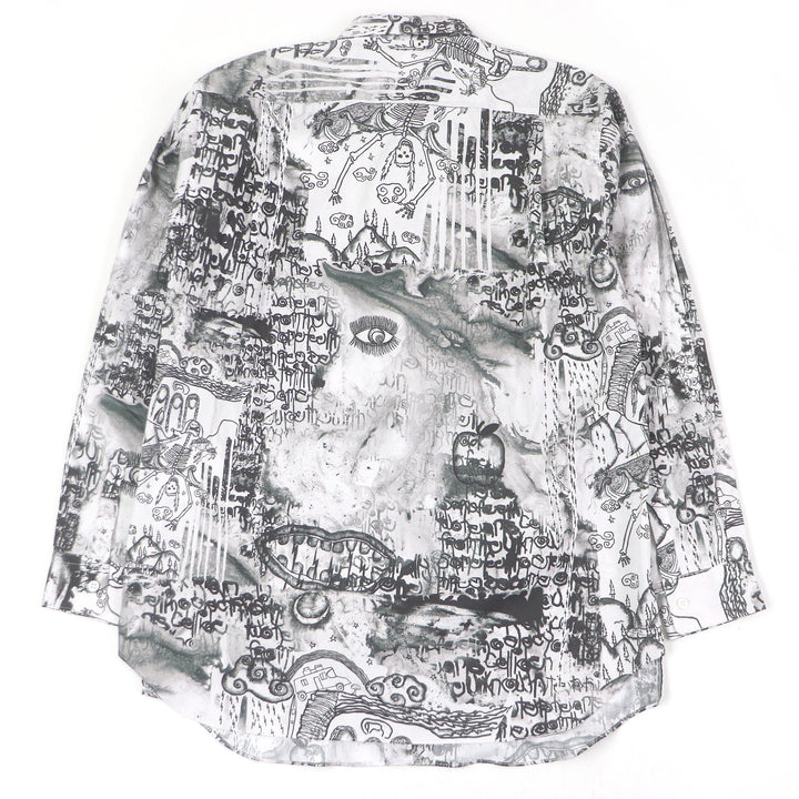 Excellent COMME des GARCONS SHIRT Long sleeve shirt White system mens M
