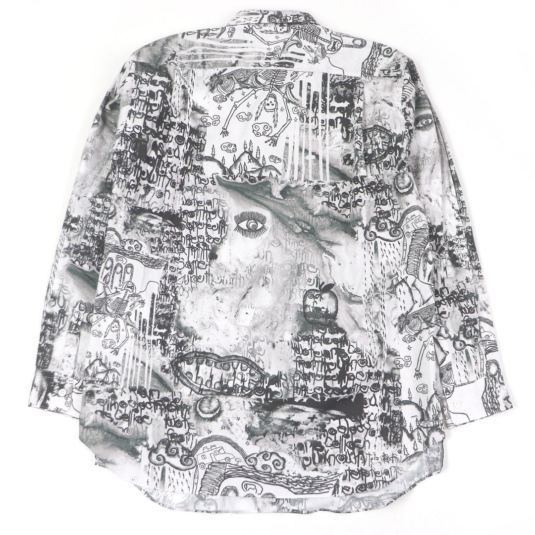 Excellent COMME des GARCONS SHIRT Long sleeve shirt White system mens M