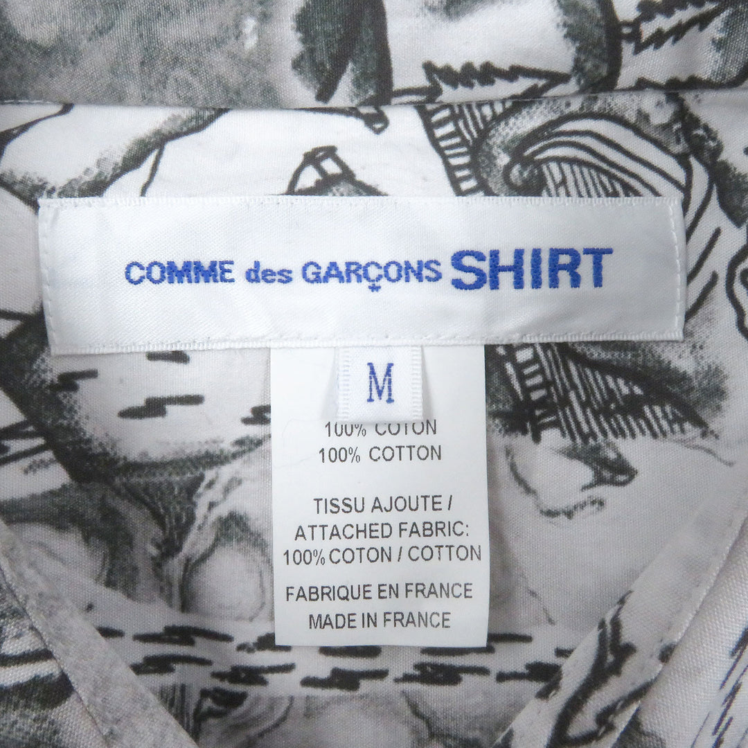 Excellent COMME des GARCONS SHIRT Long sleeve shirt White system mens M