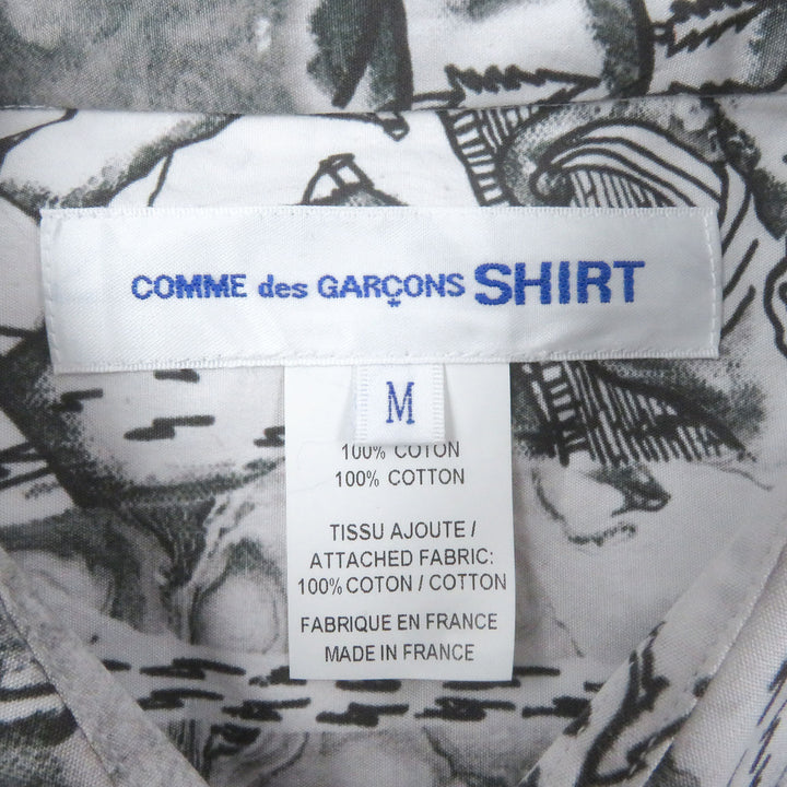 Excellent COMME des GARCONS SHIRT Long sleeve shirt White system mens M