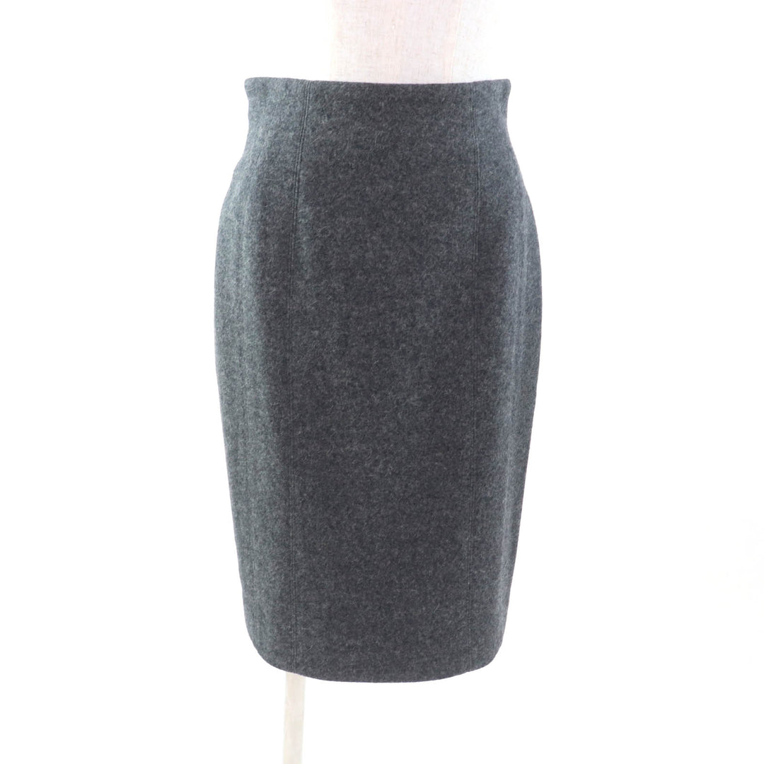 Excellent LEONARD FASHION setup Collarless jacket + skirt 2-piece set Women