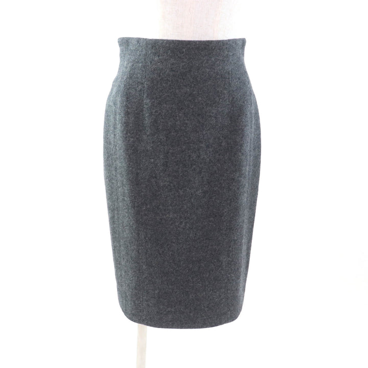 Excellent LEONARD FASHION setup Collarless jacket + skirt 2-piece set Women