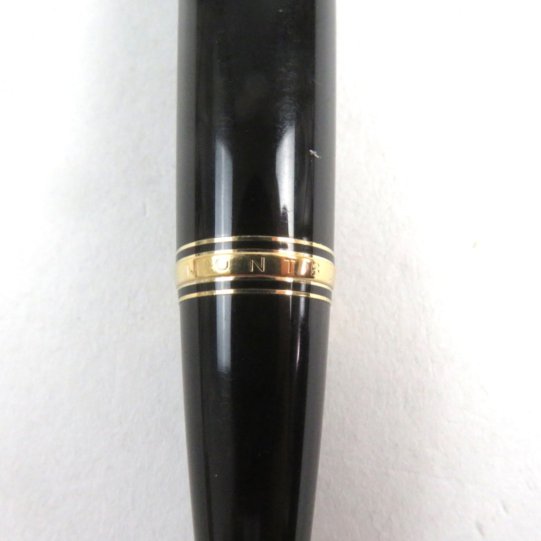 Good MONTBLANC Ballpoint pen boheme rouge Engraved logo, white star with stone,